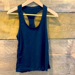 Vuori racerback tank dark blue